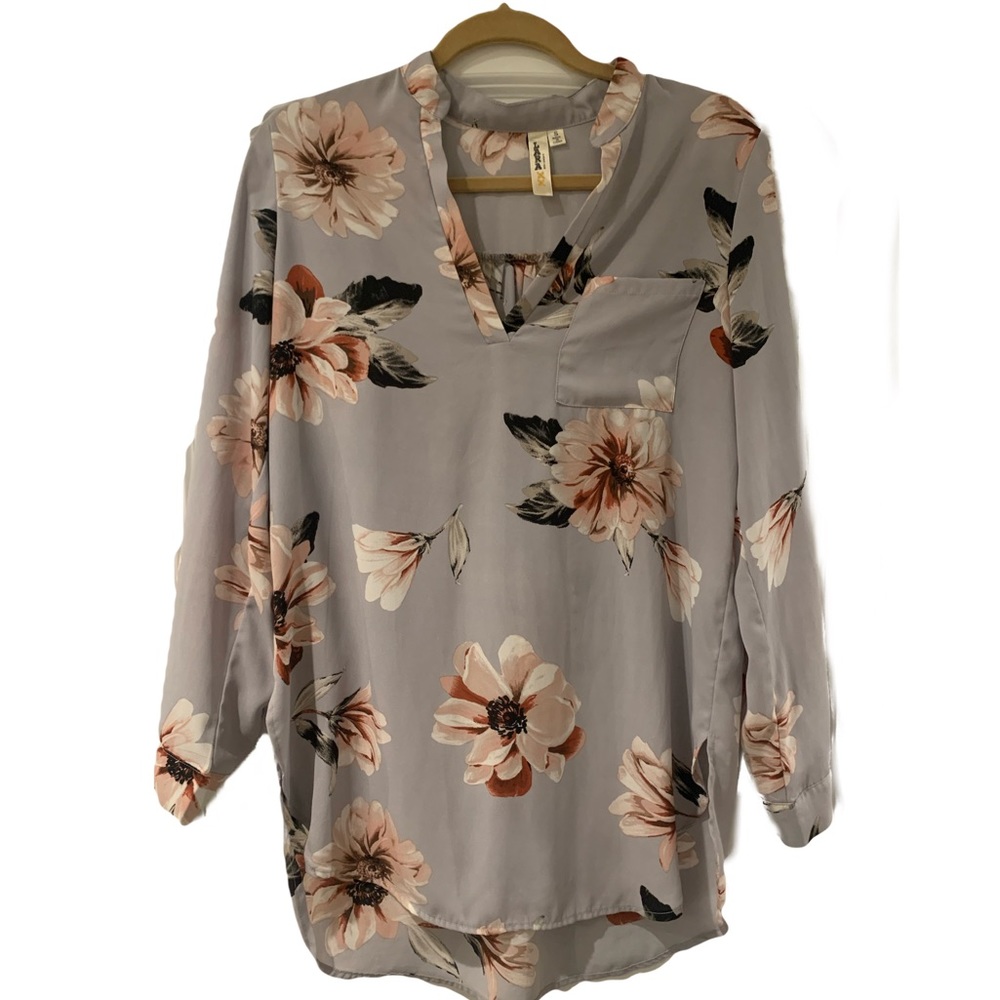 Women’s floral blouse